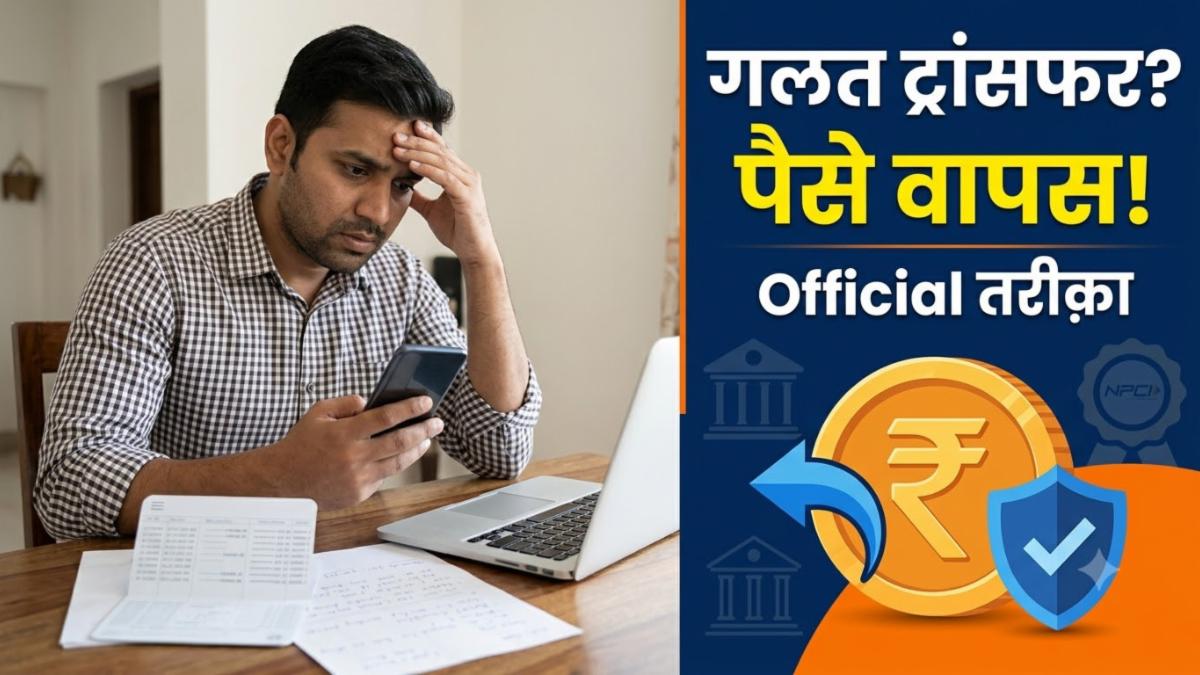 गलत UPI ट्रांसफर? ऐसे पाएं पूरा रिफंड, जानें नियम