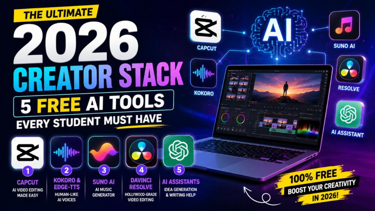 5 Must-Have Free AI Apps to Boost Your Content