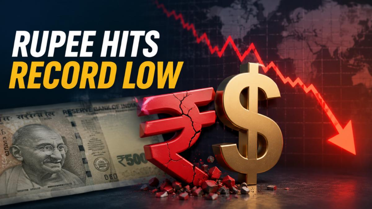 Indian Rupee Hits Record Low Against US Dollar Amid Rising Global Pressure