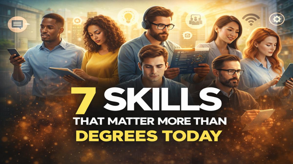 7 Skills That Matter More Than Degrees Today