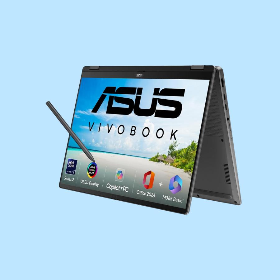 ASUS Vivobook 16 Flip Launched with OLED Touch Display and Copilot+ Features