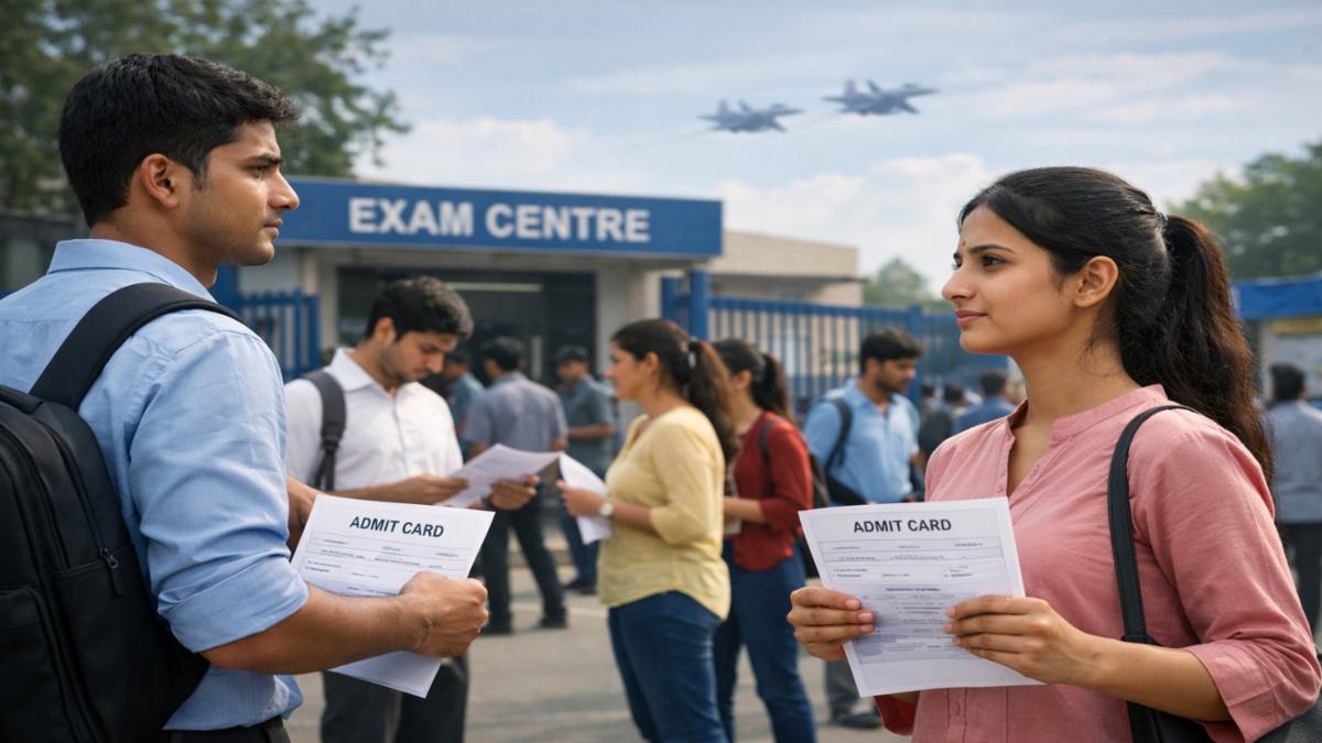 AFCAT 1 Admit Card 2026 Released by Indian Air Force: Exam Date, Download Link & What Candidates Must Know