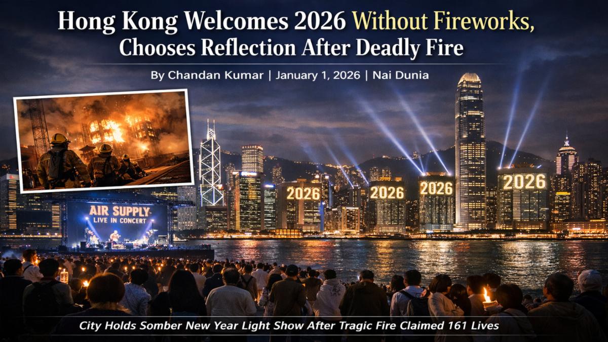 Hong Kong New Year 2026: City Cancels Fireworks After Deadly Fire