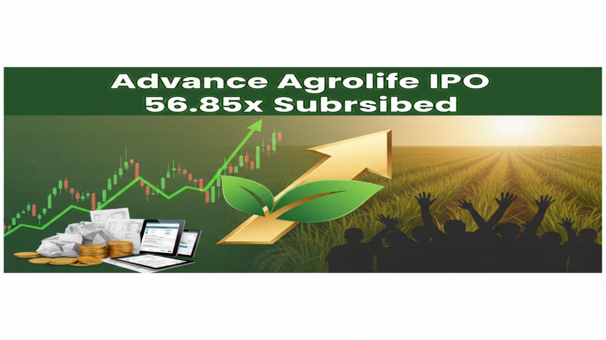 Advance Agrolife IPO Oversubscribed 56.85x: Investors Eye 15% Listing Gain