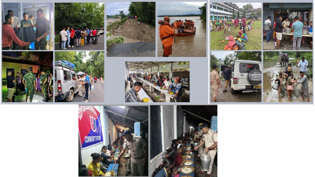 North Bengal Flood Crisis 2025: Police Launch Emergency Rescue and Relief Operations
