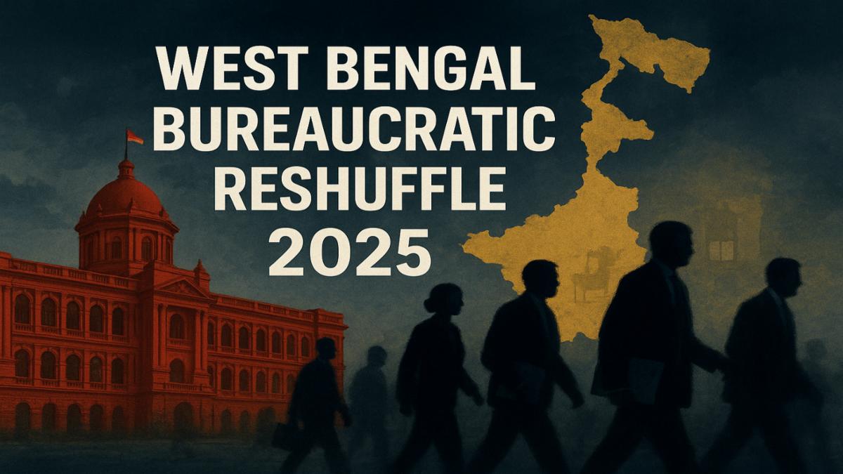 West Bengal Bureaucratic Shake-up Meets SIR Tensions Ahead of 2026 Polls