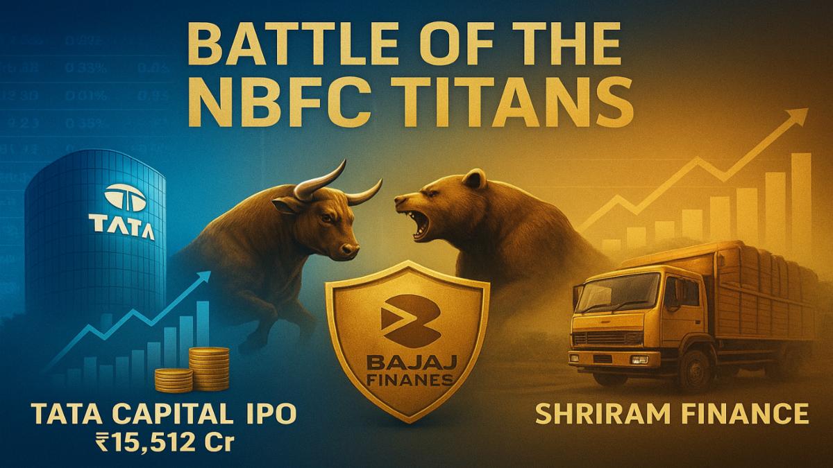 Tata Capital IPO Ignites Battle of NBFC Titans: Can It Outshine Bajaj Finance and Shriram Finance?