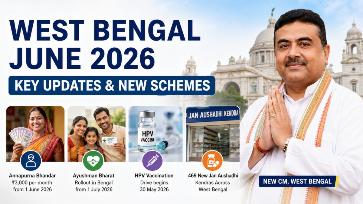 West Bengal New Schemes 2026: Annapurna Bhandar & Updates